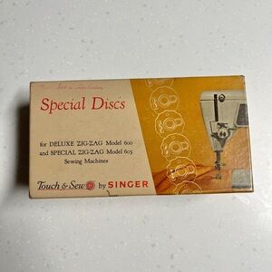 1960’s Singer Touch & Sew Special Discs